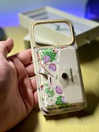 Cover iPhone 17 Pro Hanman porta carte magsafe