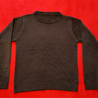 Maglione bucherellato donna 100% cotone