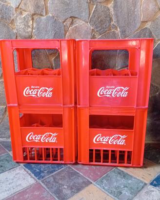 cassetta portabottiglia coca-cola vintage