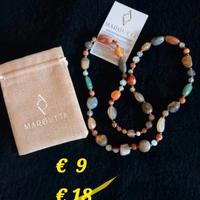 collana Margutta quarzo/ agata 50% sconto 