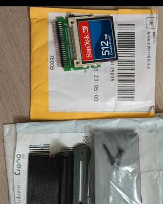 kit IDE to CF card con adapter 3D  x Gem 