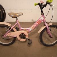 2 biciclette da bimba/o misura 16 e 20