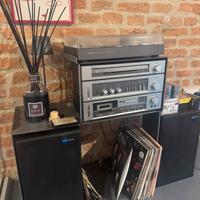 Impianto stereo piooner con mobile su misura