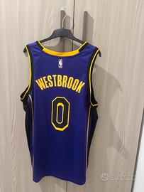 canotta ufficiale NBA dei Lakers di Westbrook