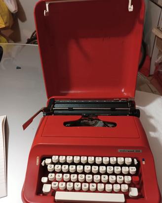 macchina per scrivere portatile funzionante