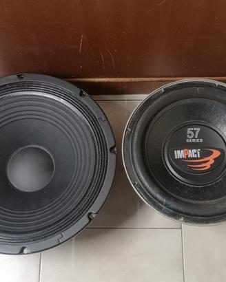 2 ALTOPARLANTI USATI 38 E 32CM A 88€