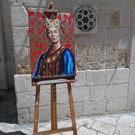 Quadretto digitale della principessa Bianca Lanci 