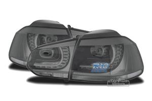 FANALI VOLKSWAGEN VW GOLF 6 08-12 LED GRIGIO FUMÉ