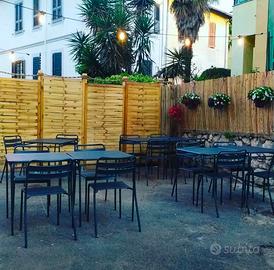 Set tavoli e sedie ristorante - 13+28 pezzi
