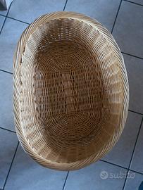 Cuccia cesta in vimini 
