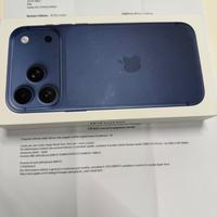 Apple IPhone 17 Pro Max 256 blu