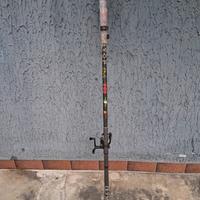 Canna da pesca 4 m completa con Mulinello