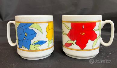 Tazzine da caffè in porcellana n 6