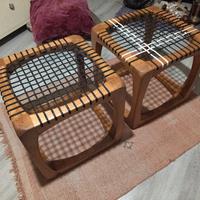Sgabelli in legno 
