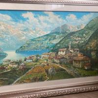 Quadro pietro Virgilio Lietti olio su tela 147x87