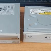 n° 4 lettori: n° 1 floppy disk e n° 3 CD/DVD