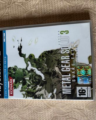 GIOCO PS2 METAL GEAR SOLID 3