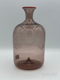 Vaso in vetro di Murano stile Venini anni 70