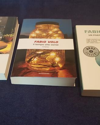 Fabio Volo 3 libri come nuovi