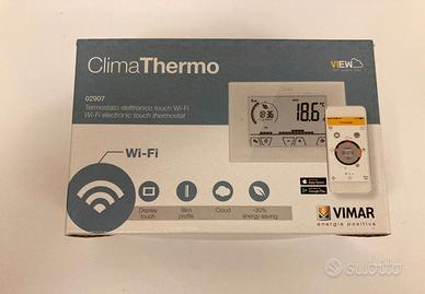 Termostato touch WiFi parete bianco VIMAR 02907 - Informatica In vendita a  Rovigo