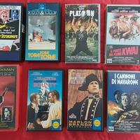 8 vhs 1^edizione originale titoli vari