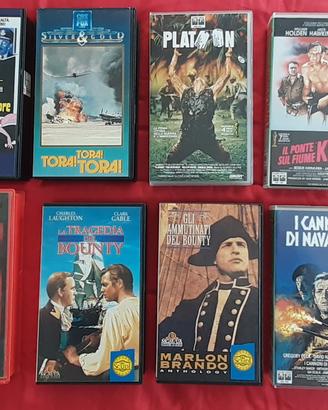 8 vhs 1^edizione originale titoli vari