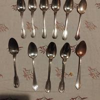 posate  antiche con timbri peso tutte 4 chi