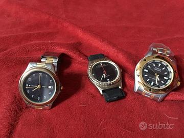3 orologi a carica solare Junghans Fossil Lorus