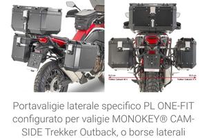 porta valigie laterali givi africa twin 1100