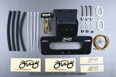 Portatarga corto HONDA CB 650 F CBR 650F 2014 2018