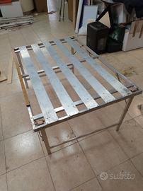 Tavolo pieghevole in alluminio da mercato h. 60