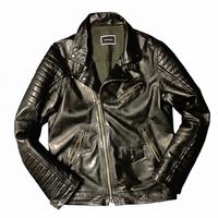 Biker giacca pelle qualità eccellente