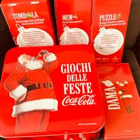 Box giochi delle feste coca cola
