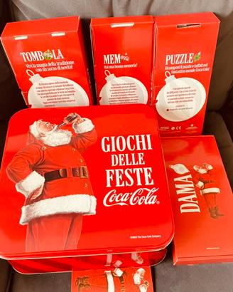 Box giochi delle feste coca cola