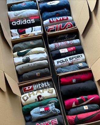Stock abbigliamento firmato al kg per rivendita