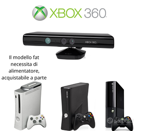 Sensore Kinect Microsoft Xbox 360 originale