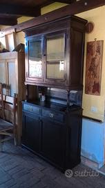 credenza anni 50 originale a vetrina 