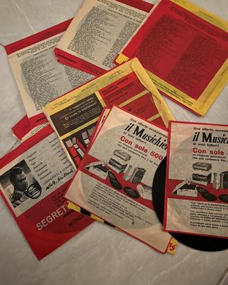 Flexi disc vinili 45 giri del Musichiere