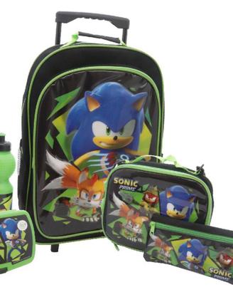 Sega Trolley borsa Sonic 5 in 1 - Verde