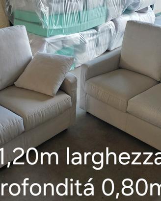 Coppia Divani sfoderabili 