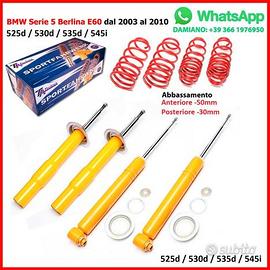 4 Ammortizzatori Sportivi BMW E60 530d -50/30mm