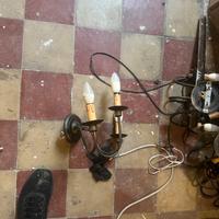 Porta candele a tetto e applique a muro