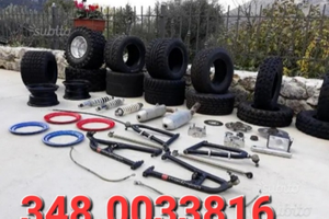 Vari accessori e ricambi quad yamaha suzuki honda