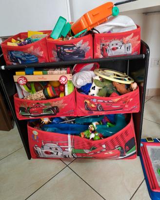 Mobile porta giocattoli CARS