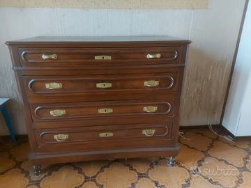 Cassettone antico fine 800