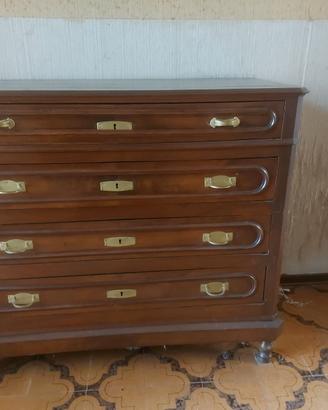 Cassettone antico fine 800