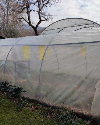 Serra tunnel acciaio zincato