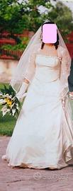Abito da sposa Carlo Pignatelli tg 40/42
