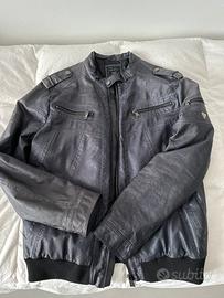 Giubbotto pelle guess