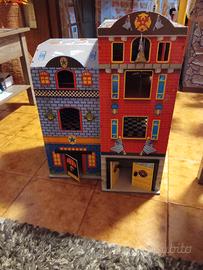 Giochi bambini Casetta pompieri per bambini